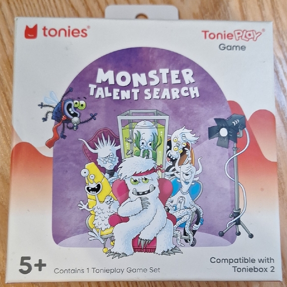 Tonies Other - Monster Talent Search Game Set For Toniebox 2